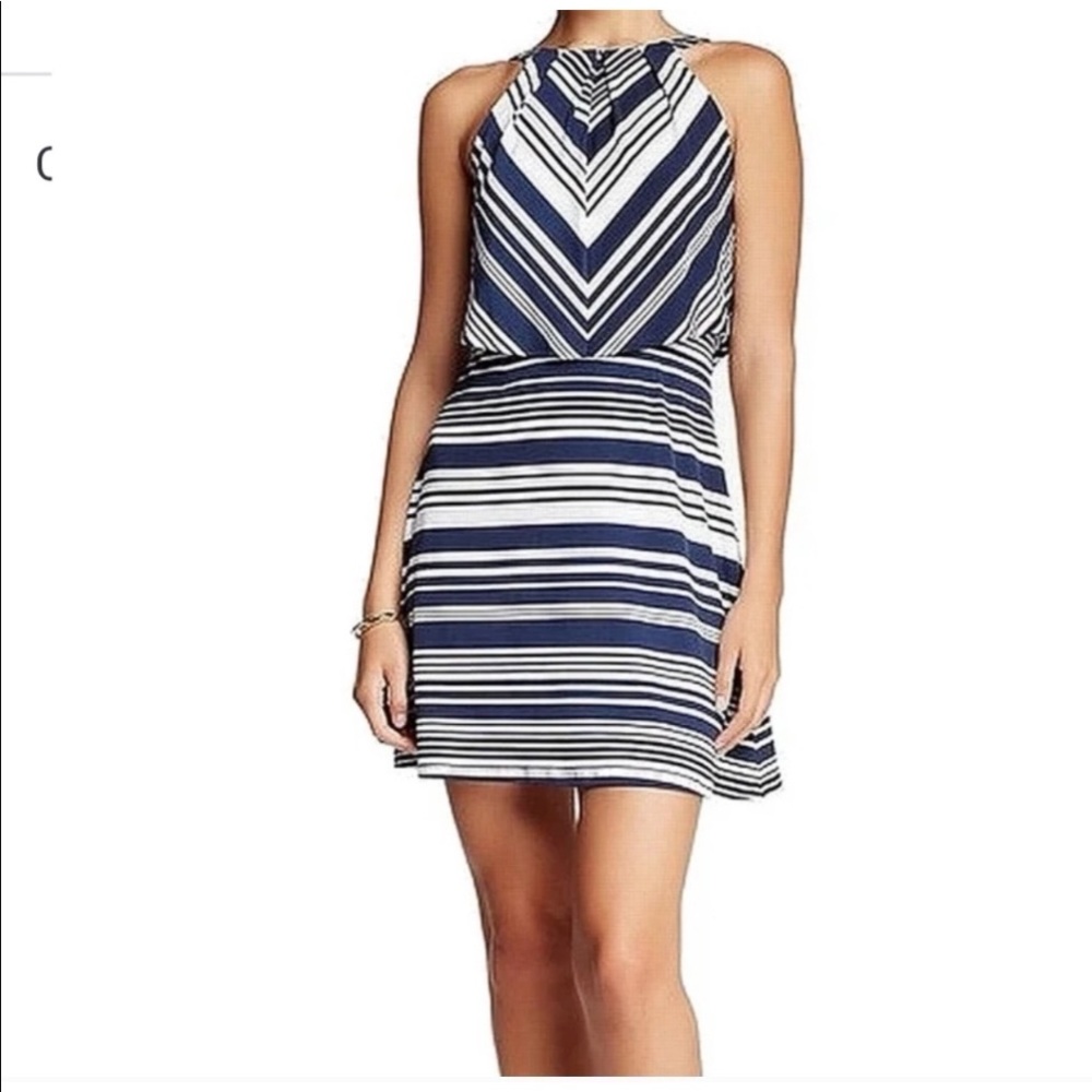 Jessica Simpson, Chevron Striped Dress, Size 2